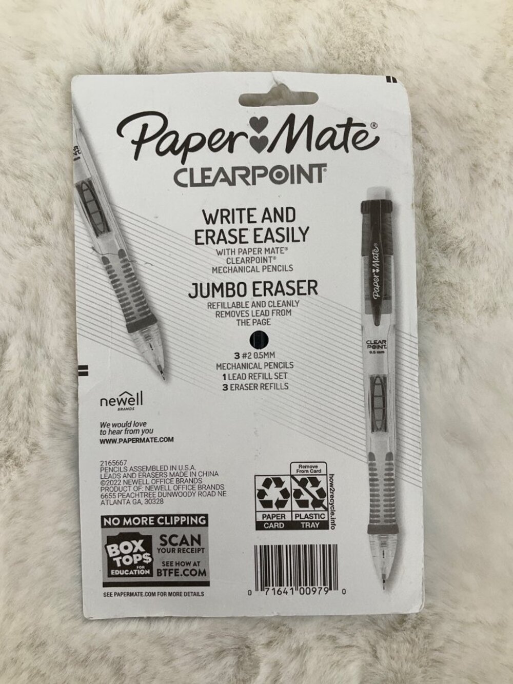 Paper Mate Clear Point Mechanical Pencils #2 Lead 0.5mm 3-Pack Mutli Color - Picture 4 of 5